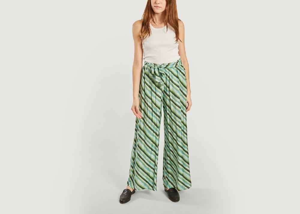 L'exception Pantalon Palmio Vert Diega