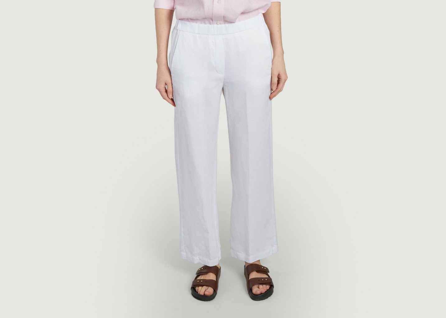 l'exception Pantalon Pantero Blanc Diega