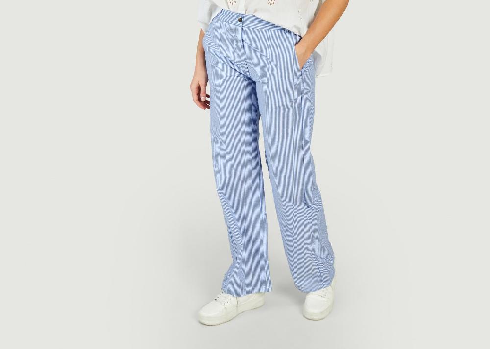 L'exception Pantalon Passio Bleu Clair Diega