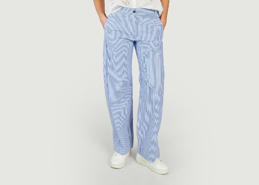 l'exception Pantalon Passio Bleu Clair Diega
