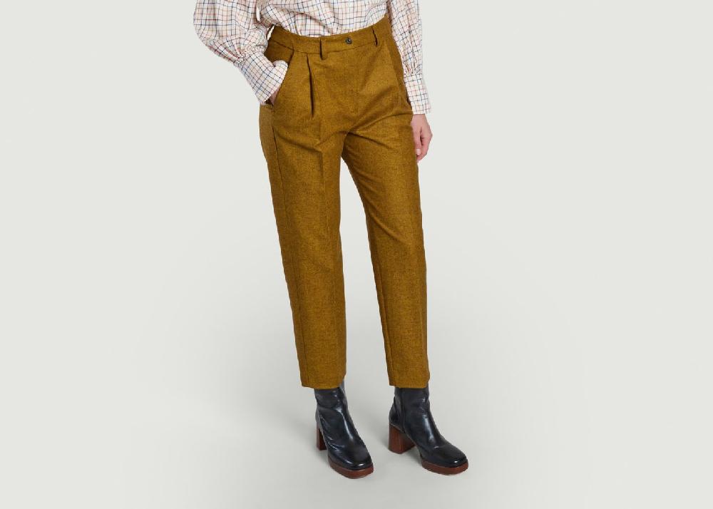 L'exception Pantalon Pieto Ocre Diega