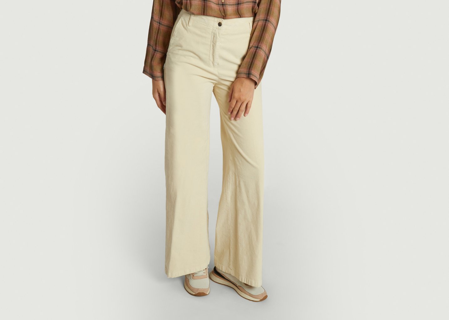L'exception Pantalon Pomeo Ecru Diega