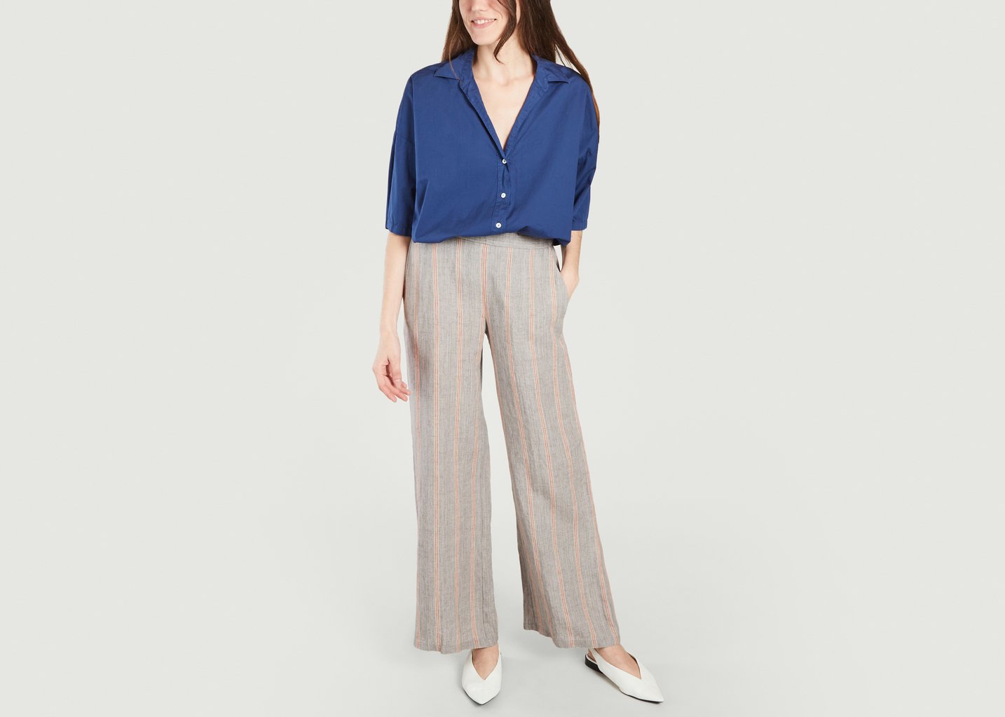 L'exception Pantalon Pompo Multicolore Diega
