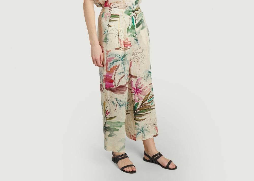 L'exception Pantalon Ponio Rose Diega