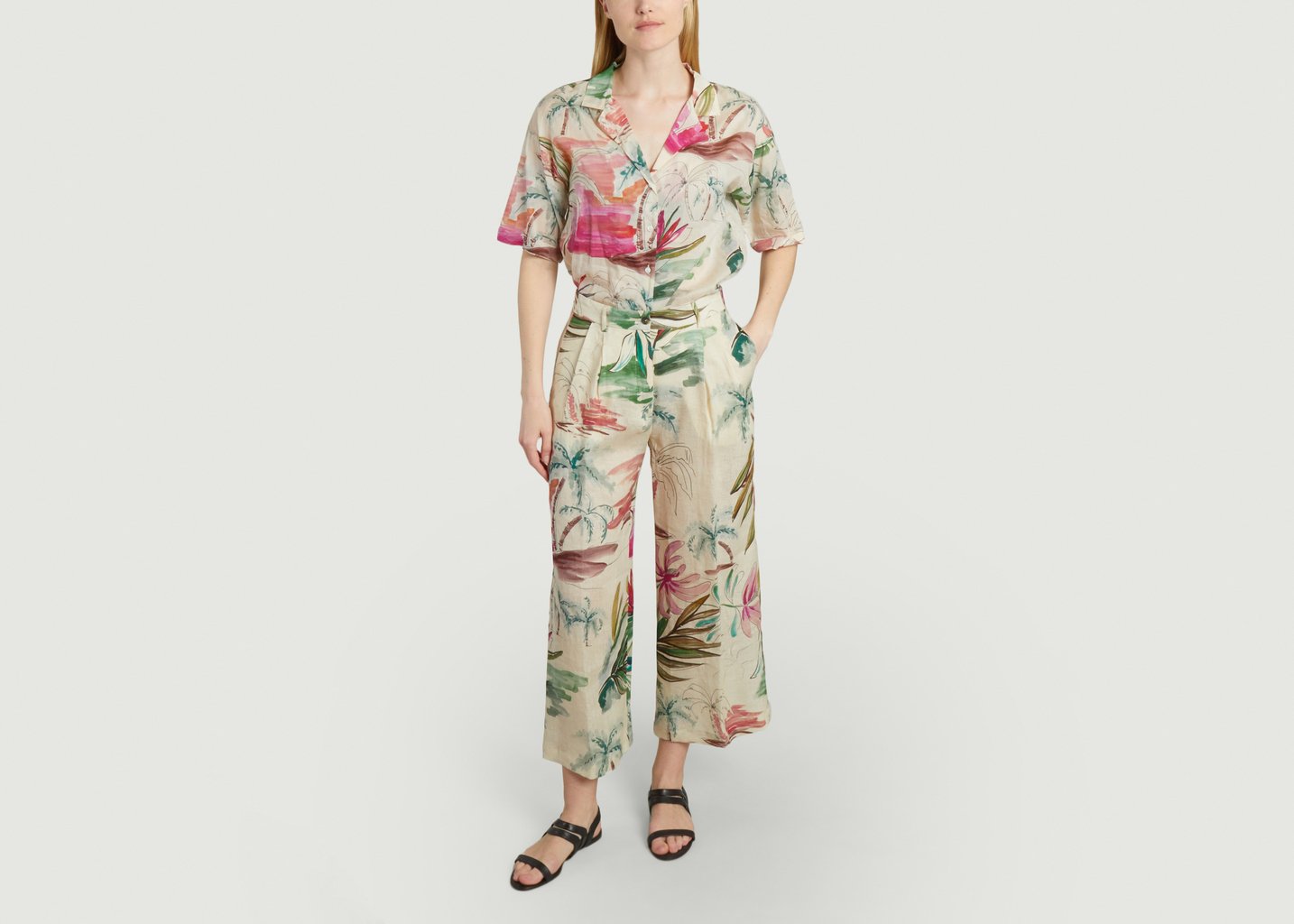 L'exception Pantalon Ponio Rose Diega
