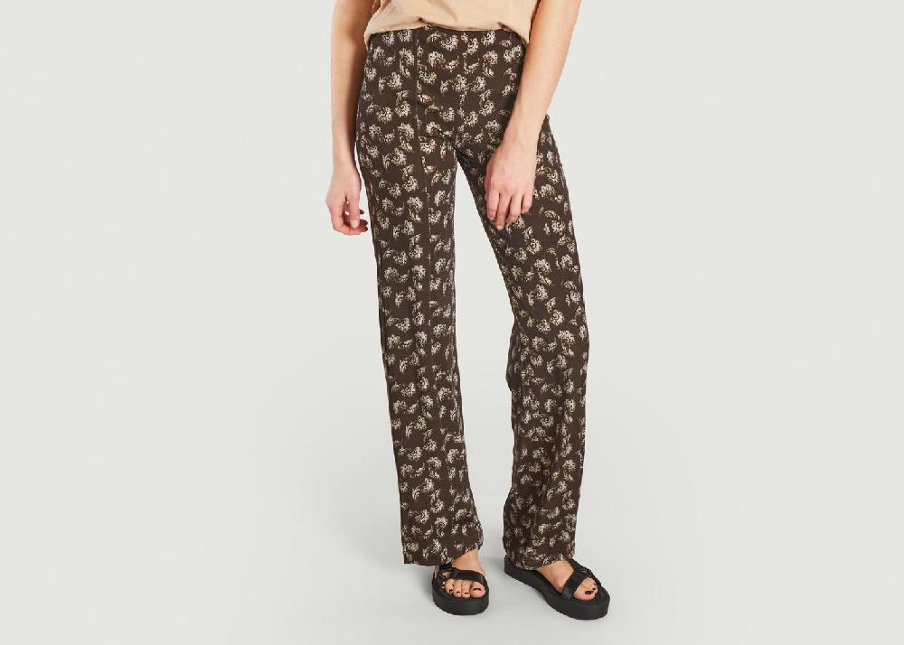 l'exception Pantalon Rosie Imprimé Samsoe & Samsoe