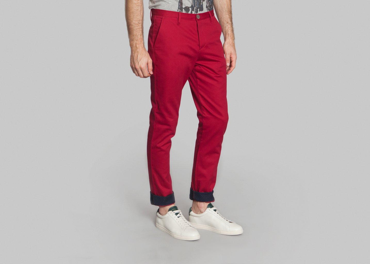 L'exception Pantalon Rufus Rouge Monsieur Loup