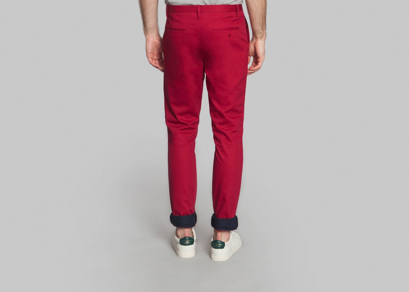 L'exception Pantalon Rufus Rouge Monsieur Loup