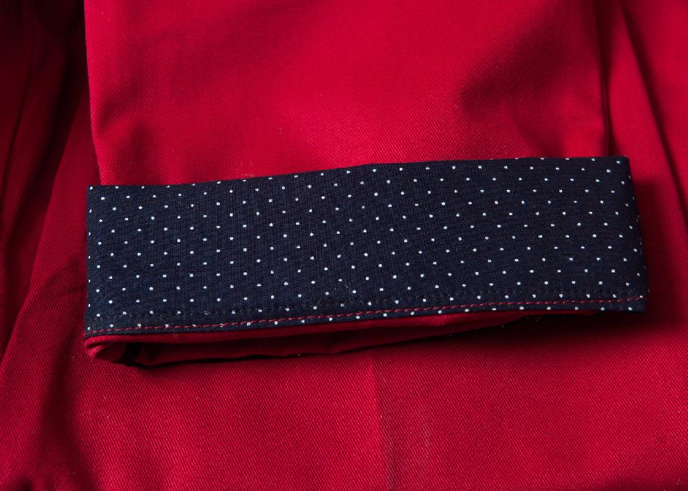 L'exception Pantalon Rufus Rouge Monsieur Loup