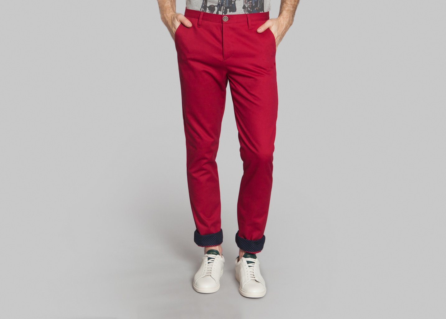 l'exception Pantalon Rufus Rouge Monsieur Loup