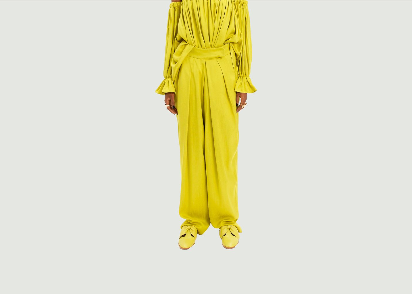 l'exception Pantalon Sakis Jaune Heimstone