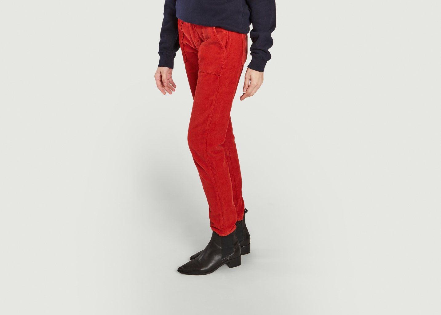 L'exception Pantalon Sandrine Rouge Reiko