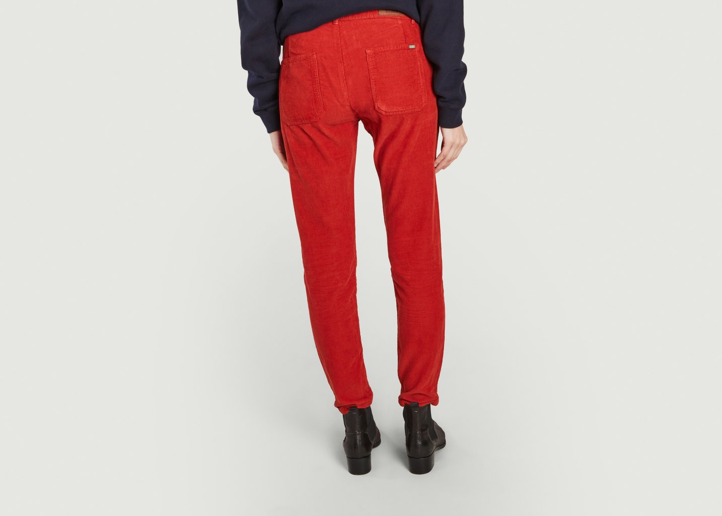 L'exception Pantalon Sandrine Rouge Reiko