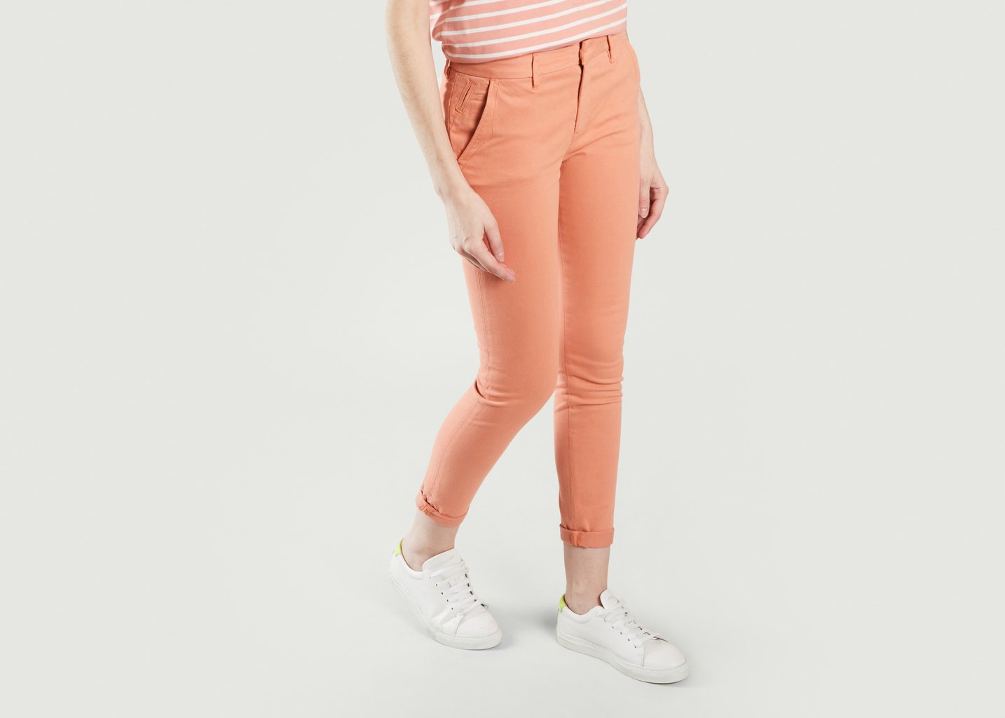 L'exception Pantalon Sandy 2 Basic Corail Reiko