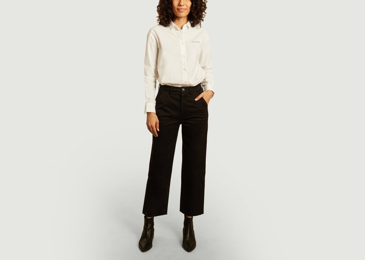 L'exception Pantalon Sandy Noir Reiko