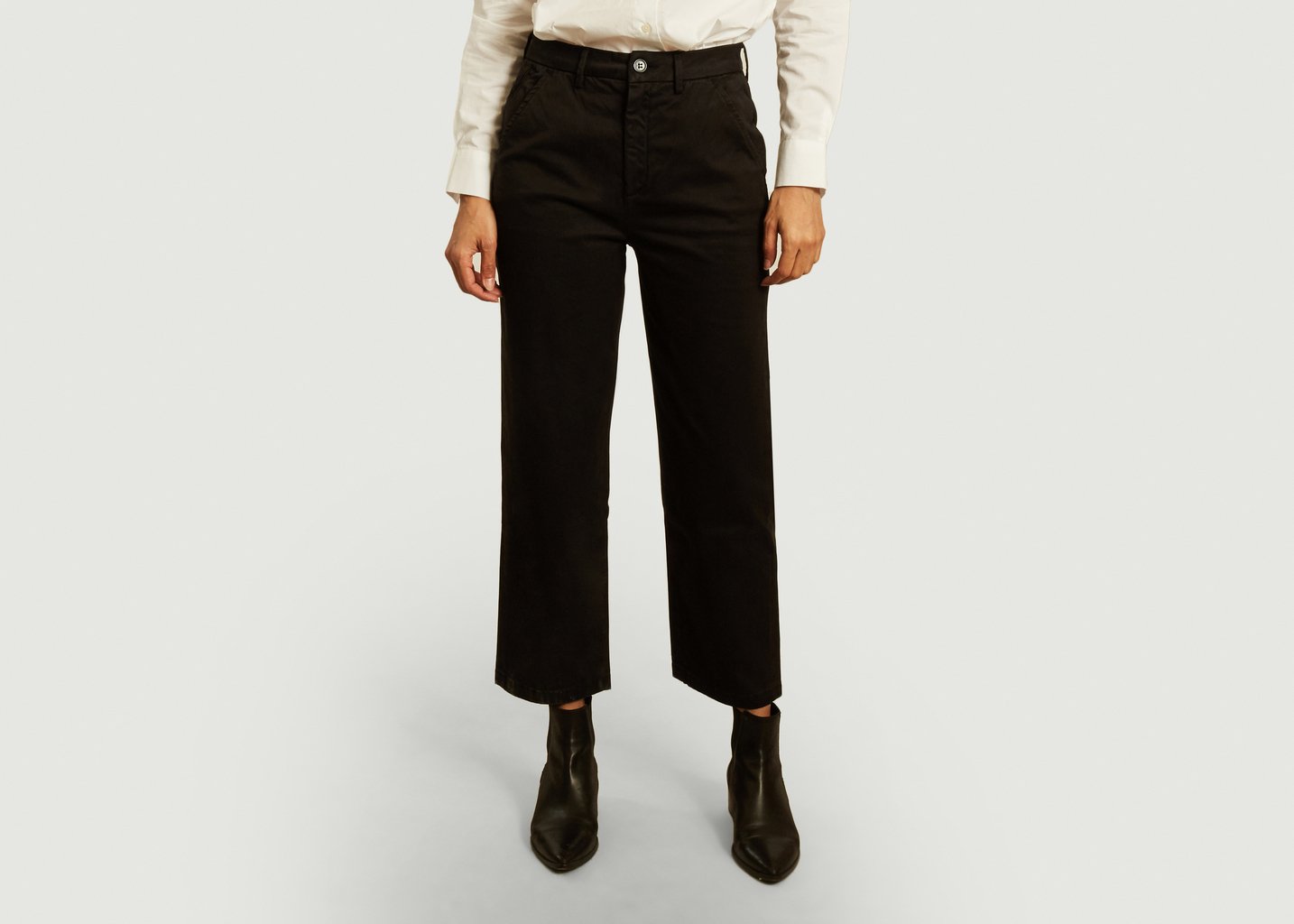 l'exception Pantalon Sandy Noir Reiko