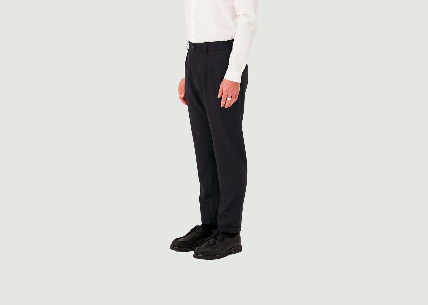 L'exception Pantalon Sienna Bleu Marine Noyoco