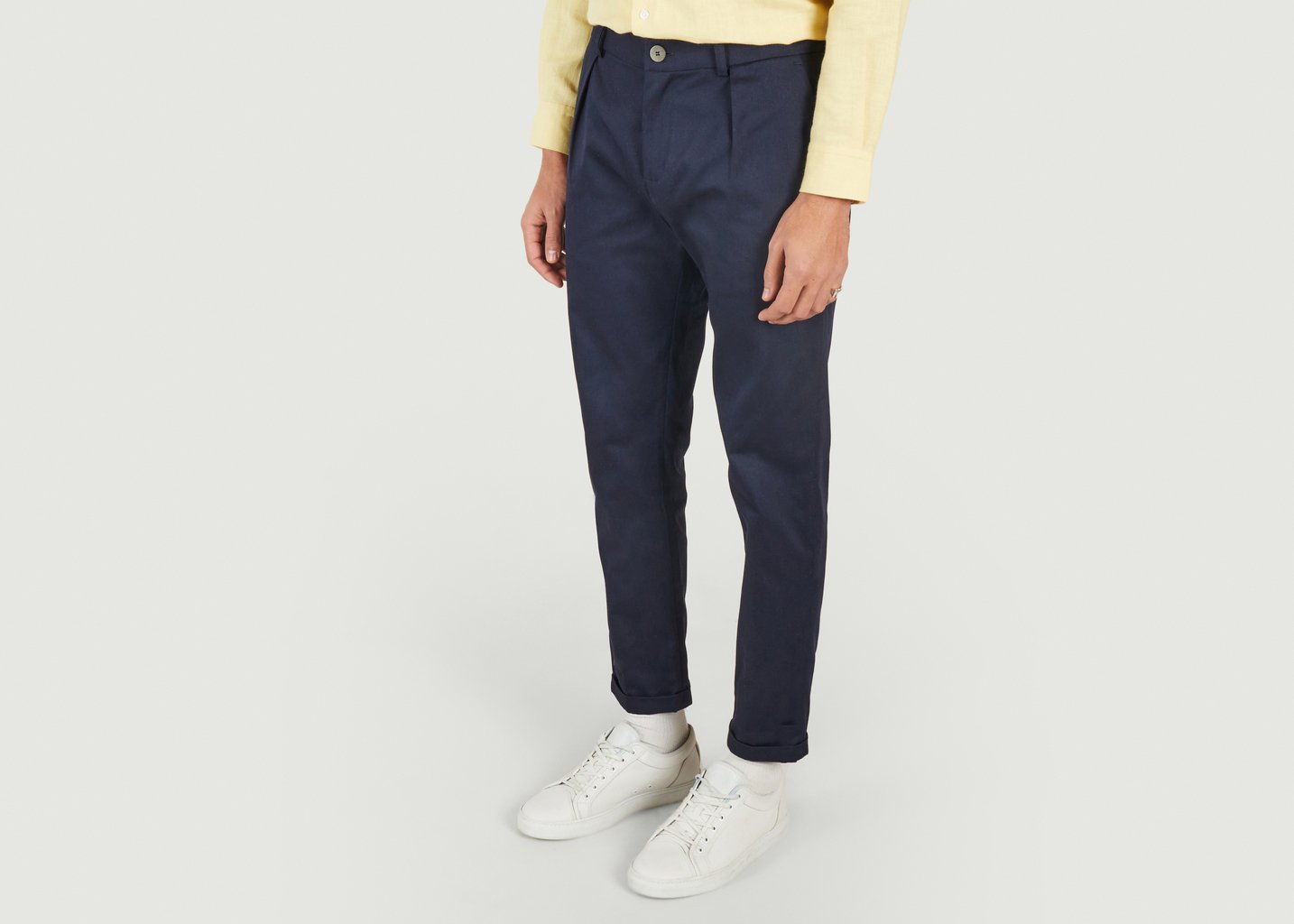 L'exception Pantalon Sienna Bleu Marine Noyoco