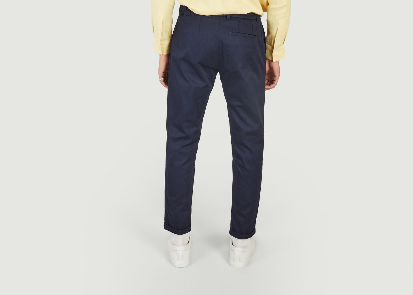 L'exception Pantalon Sienna Bleu Marine Noyoco