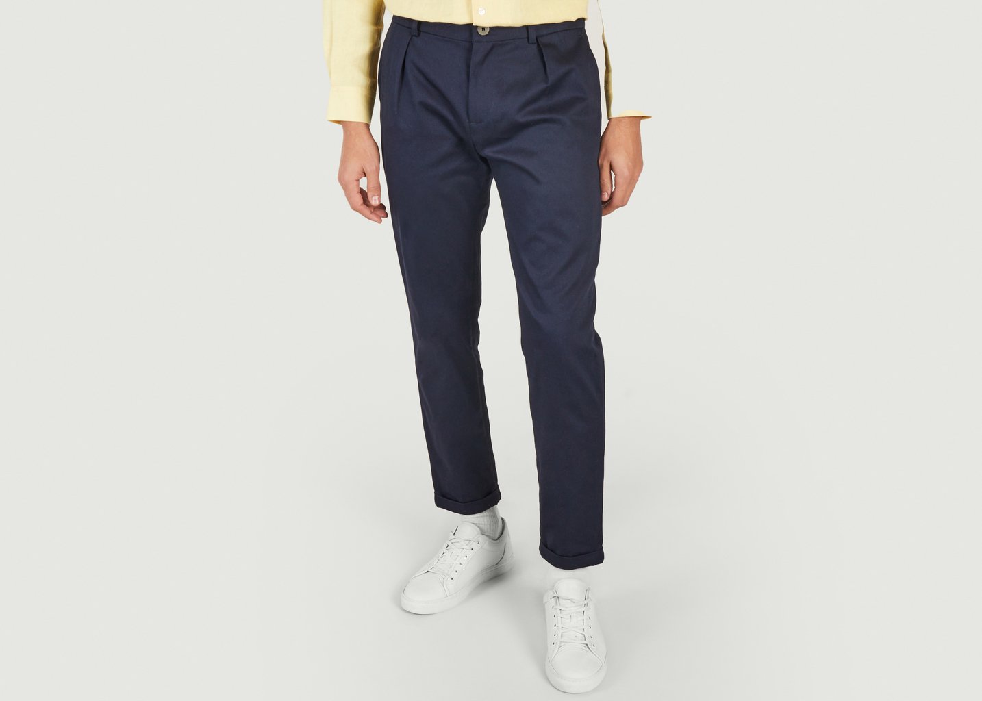 l'exception Pantalon Sienna Bleu Marine noyoco
