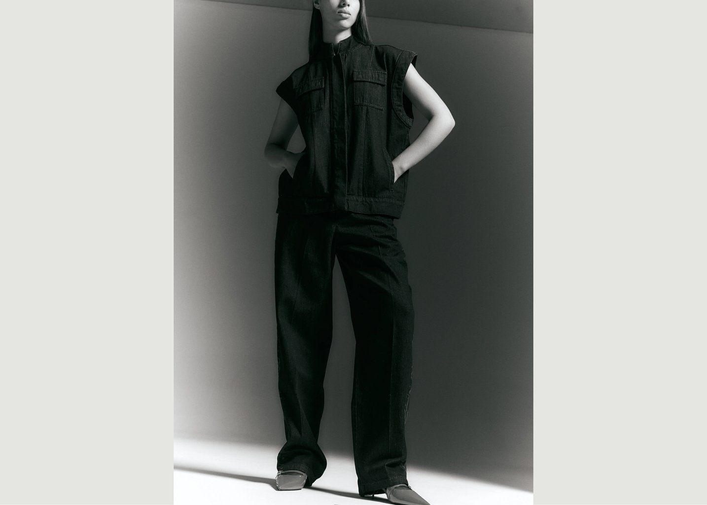 l'exception Pantalon Spicy Arabic Noir Chez Nous