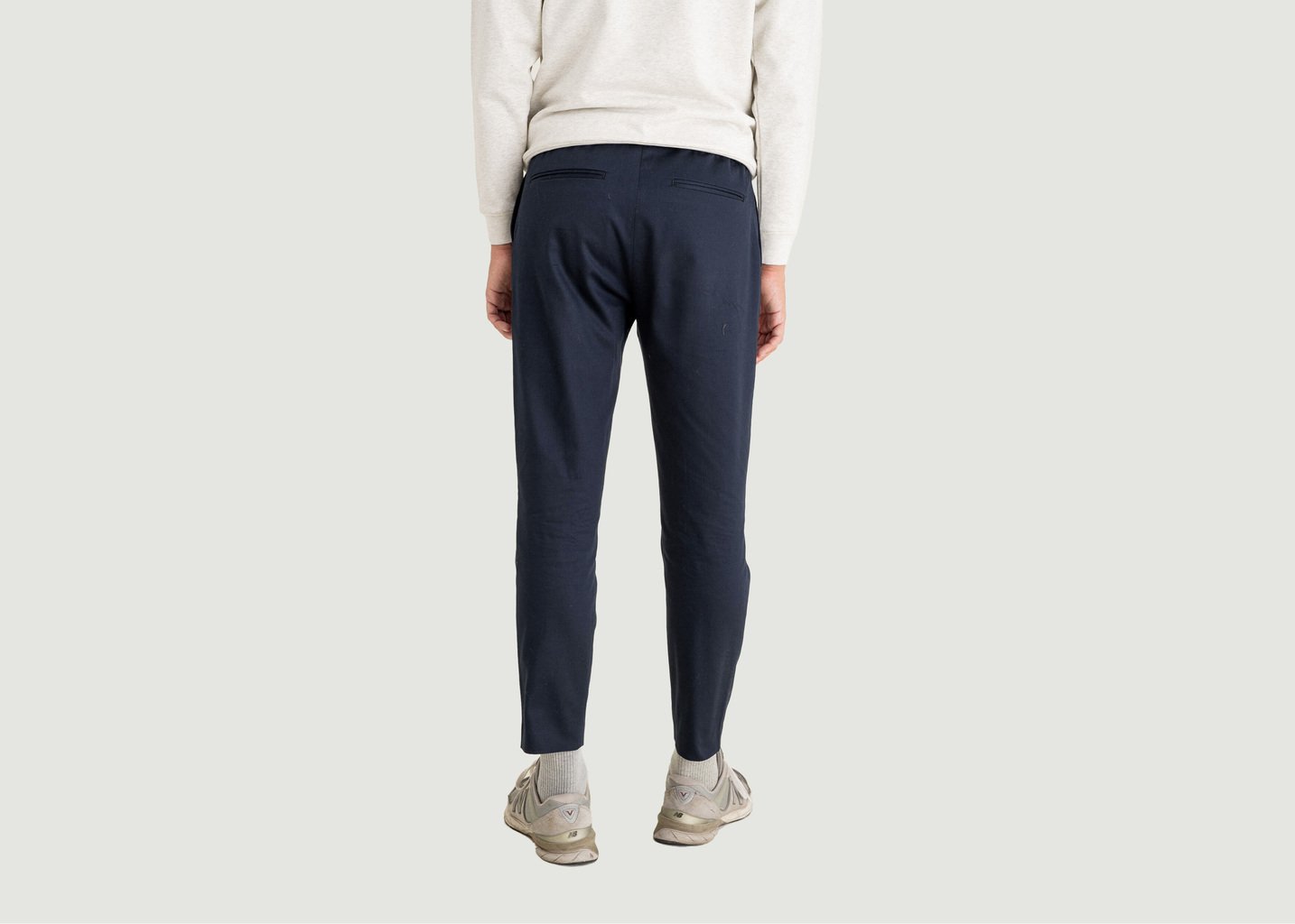 L'exception Pantalon Stockholm Bleu Marine Noyoco
