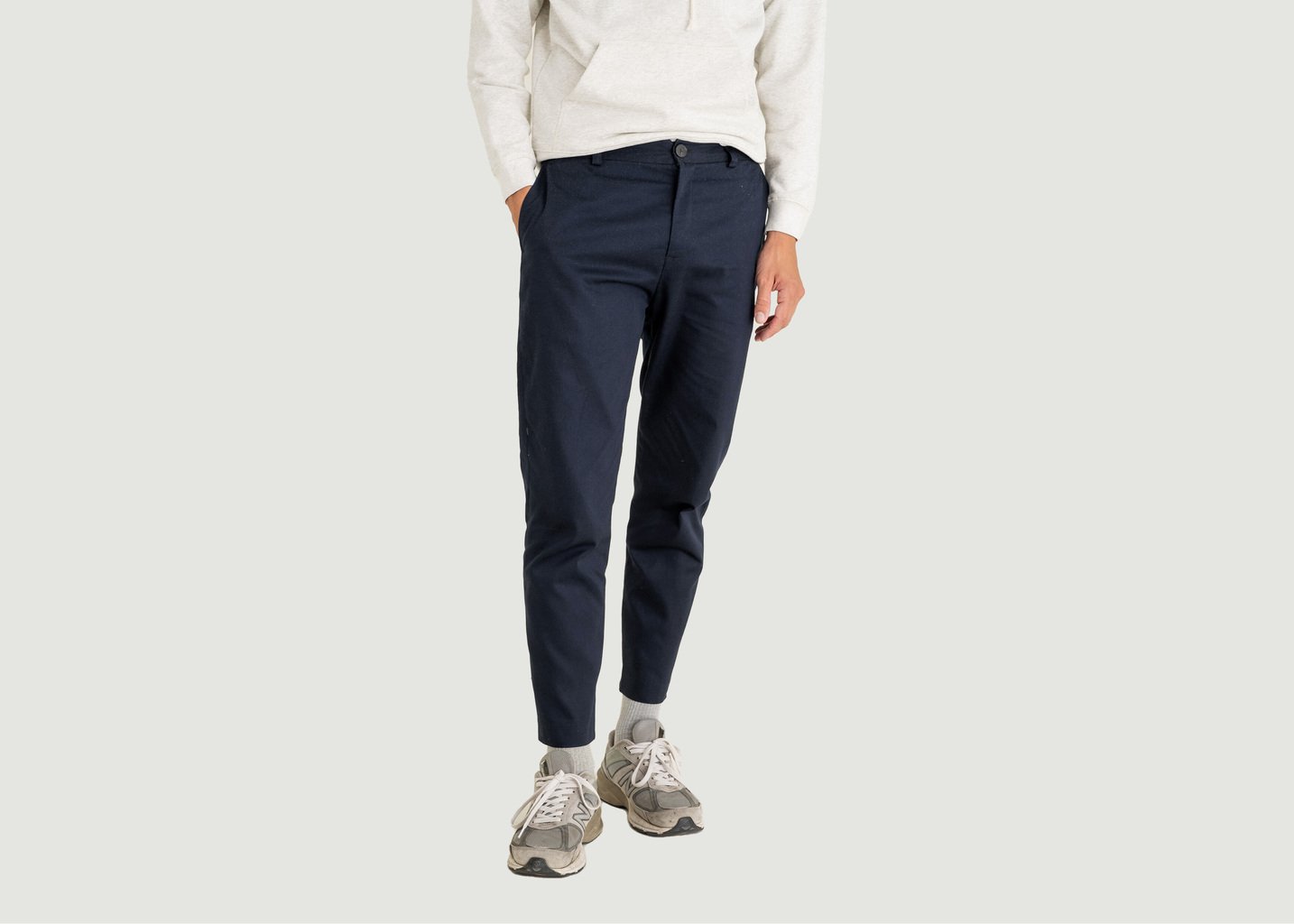 l'exception Pantalon Stockholm Bleu Marine noyoco