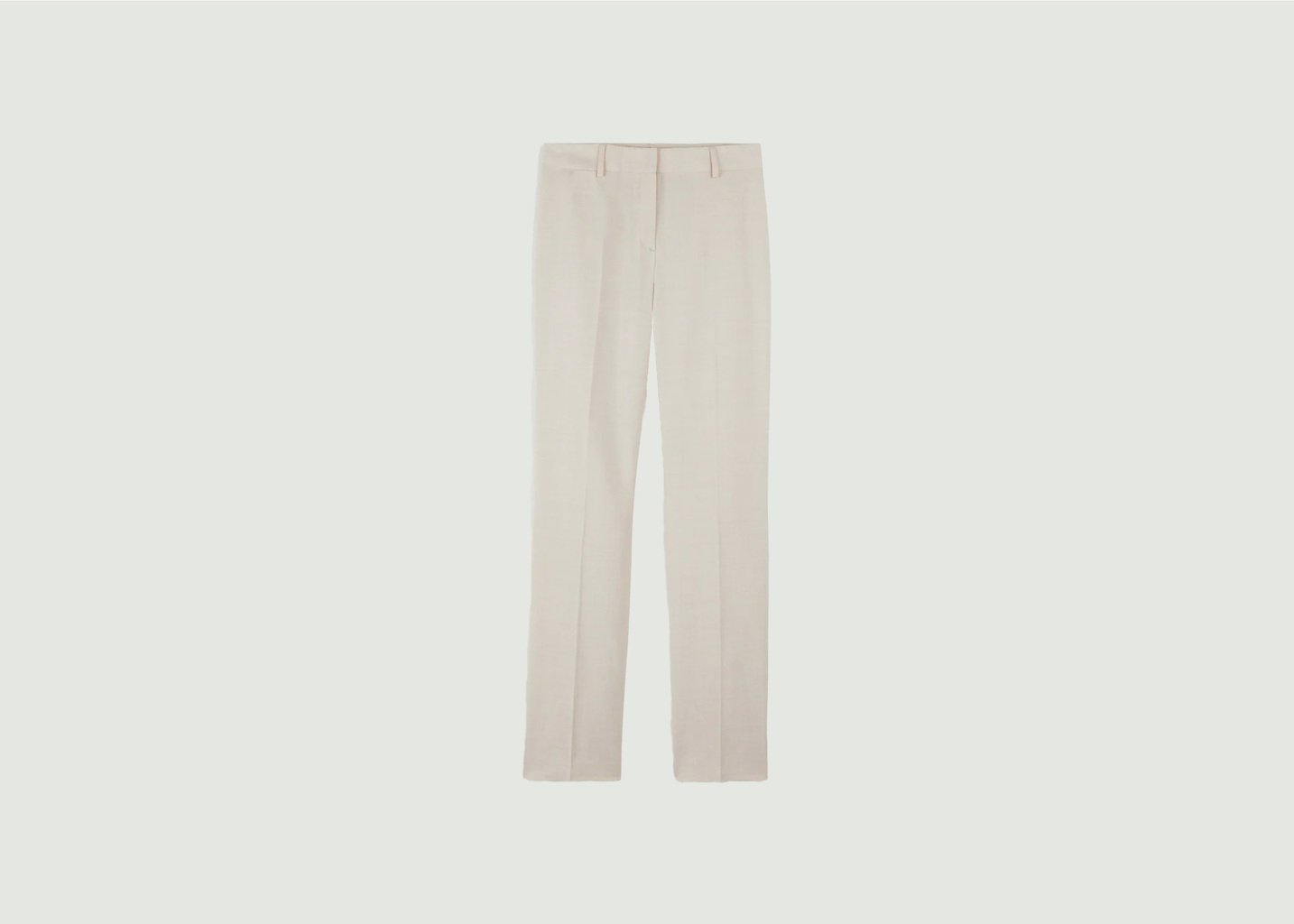 l'exception Pantalon Tailleur Berlin Ecru 17H10