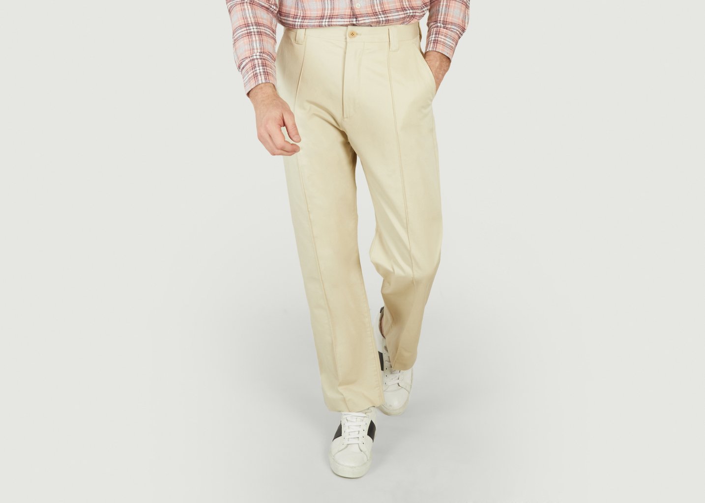 L'exception Pantalon Tauber Ecru No Nationality 07