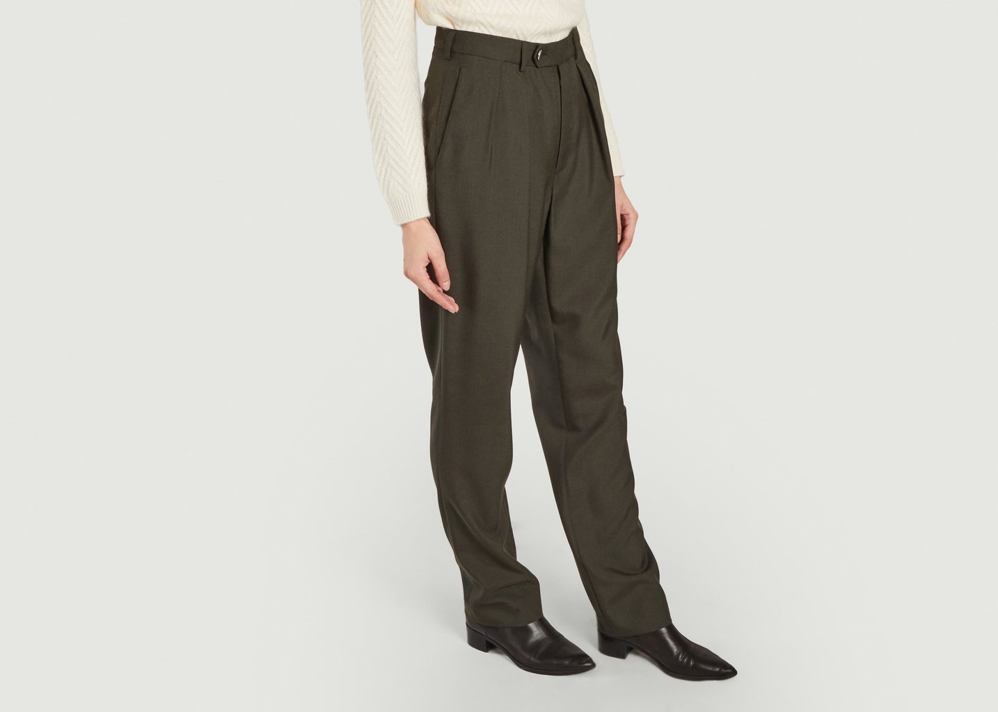 L'exception Pantalon Taylor Vert Foncé Roseanna