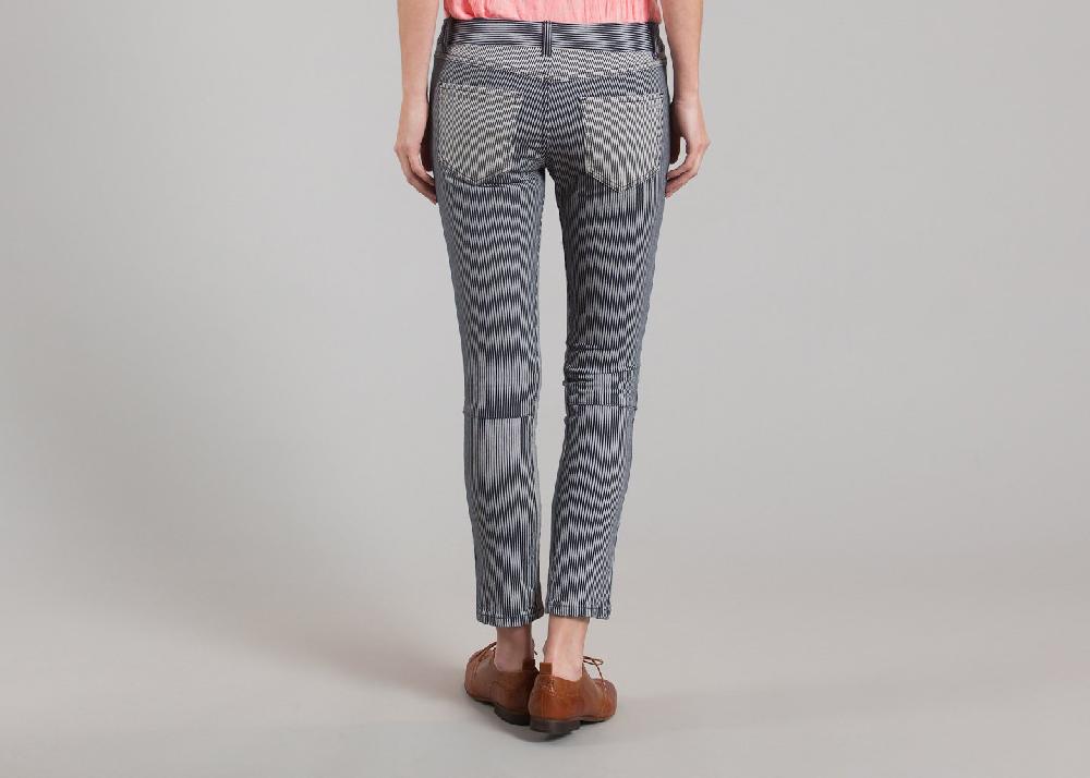 L'exception Pantalon Texan Bleu April May