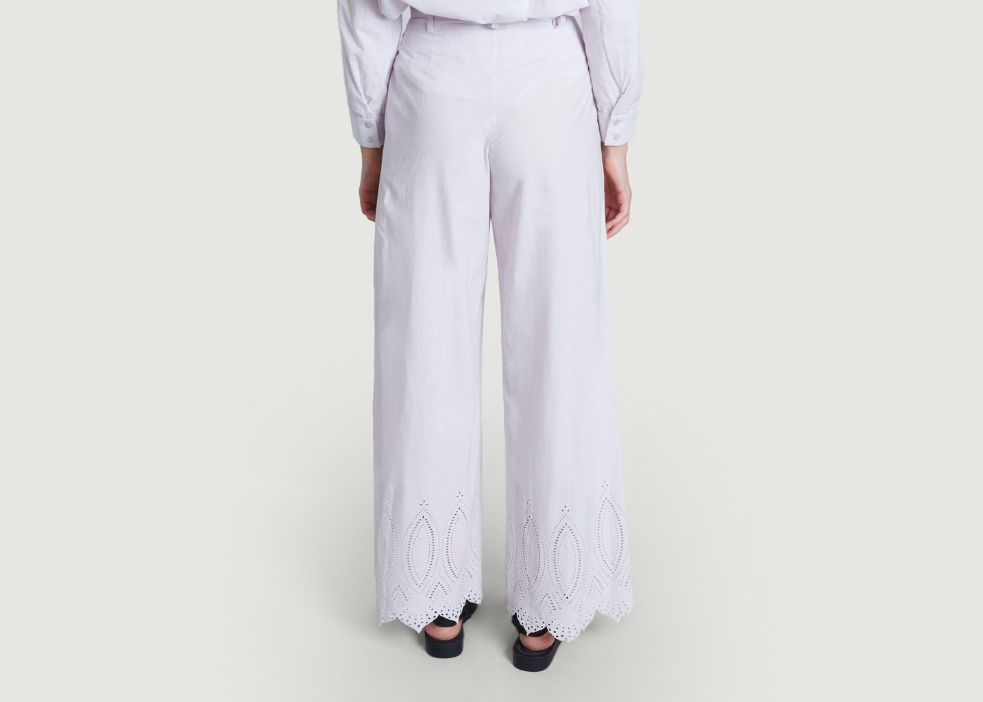 L'exception Pantalon Valenzo Lilas Sessùn