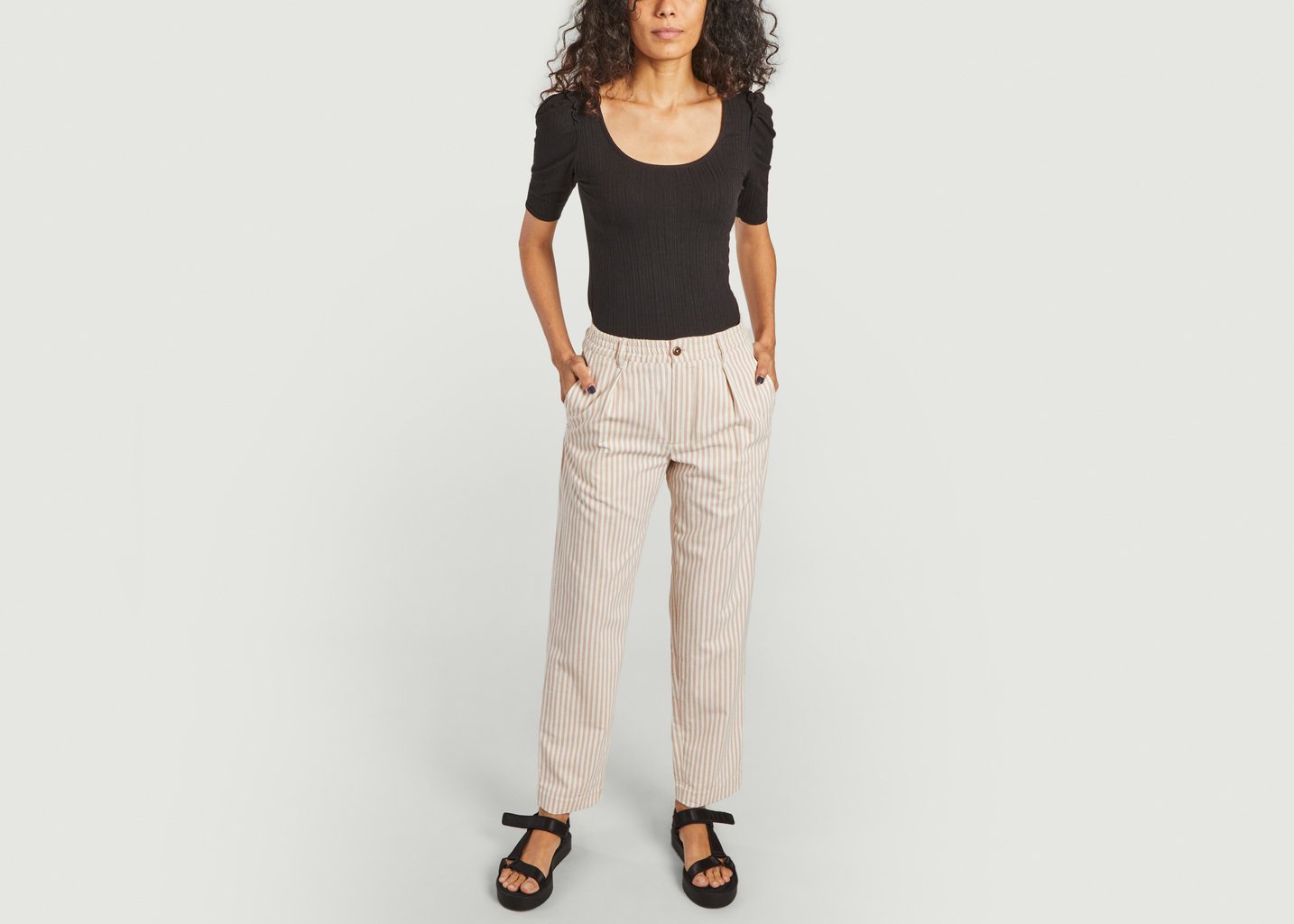 L'exception Pantalon Villa Rose Pâle Bellerose