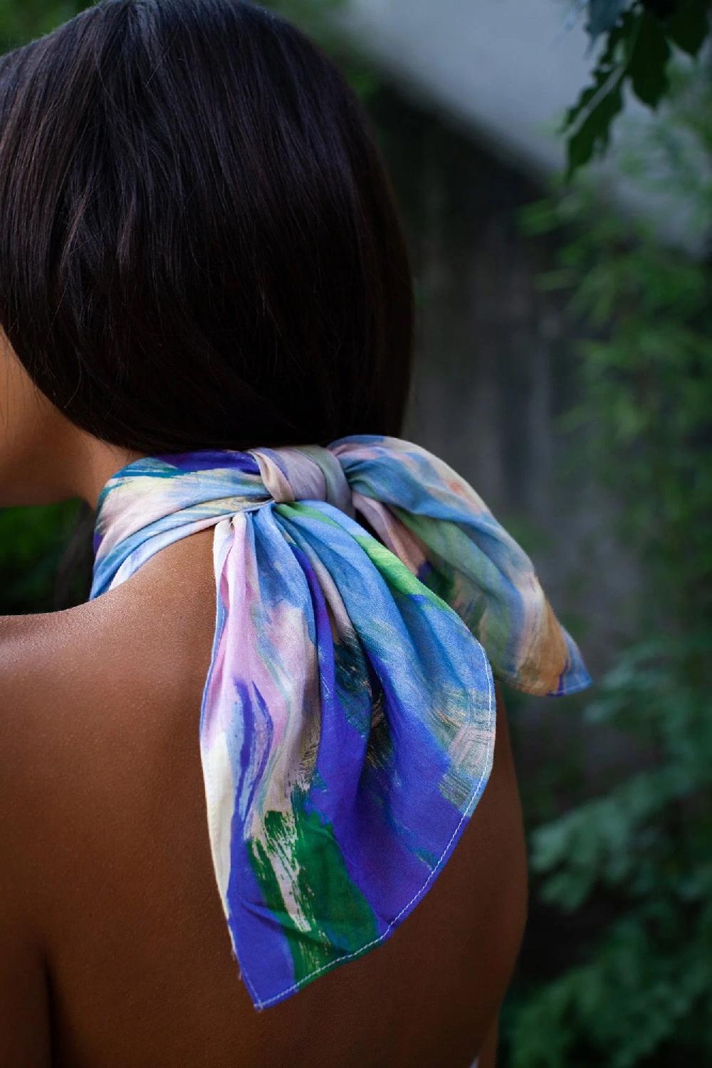 L'exception Paréo Foulard Imprimé Christine Phung