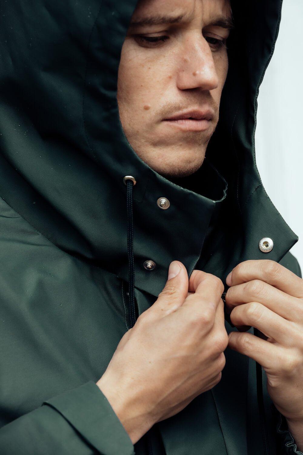 L'exception Parka 100 Recyclée Vert Apnee