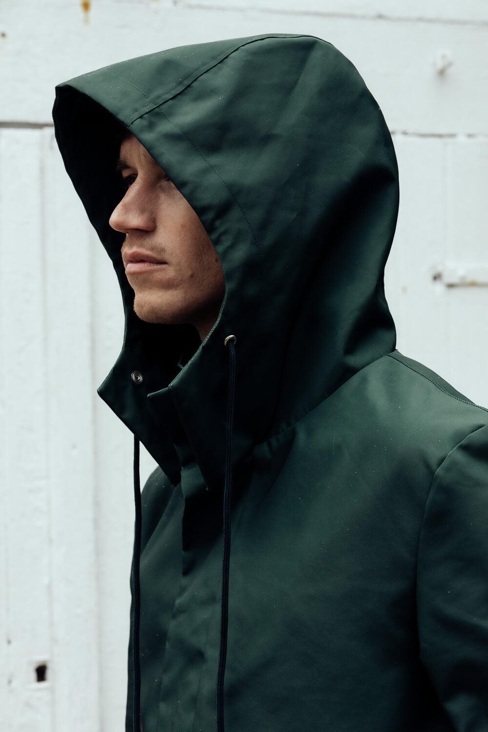 L'exception Parka 100 Recyclée Vert Apnee