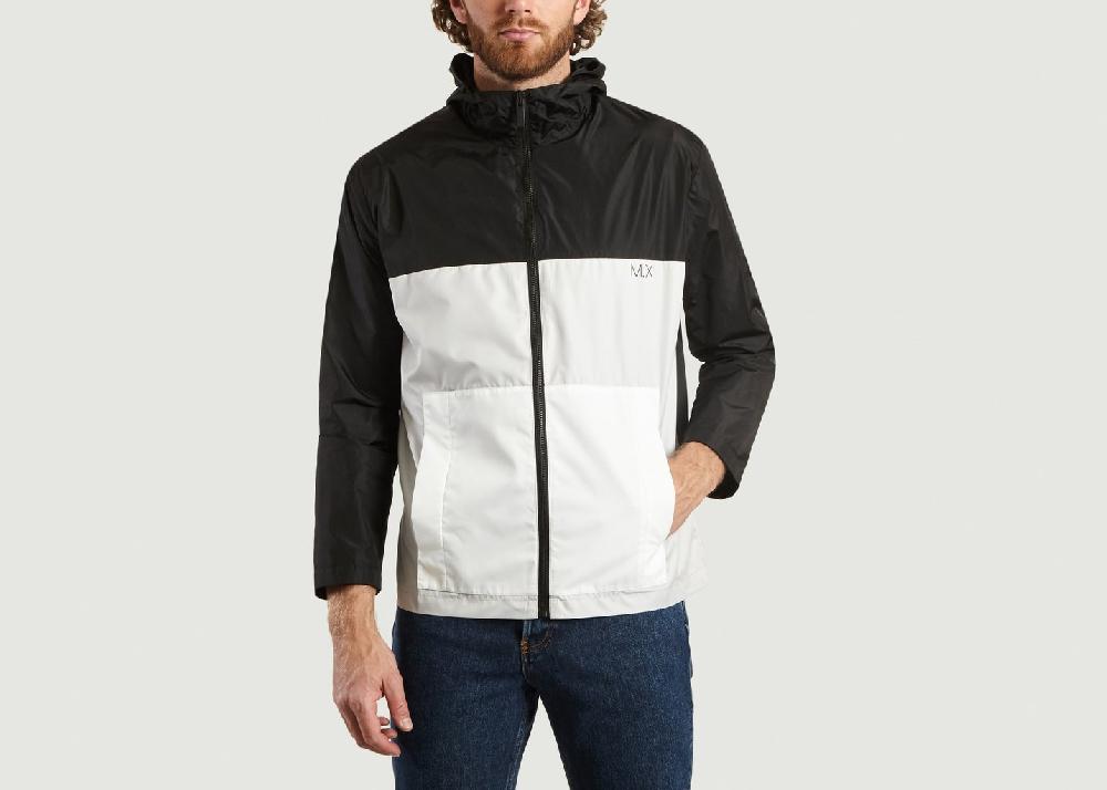 l'exception Parka Noir M.X Maxime Simoëns