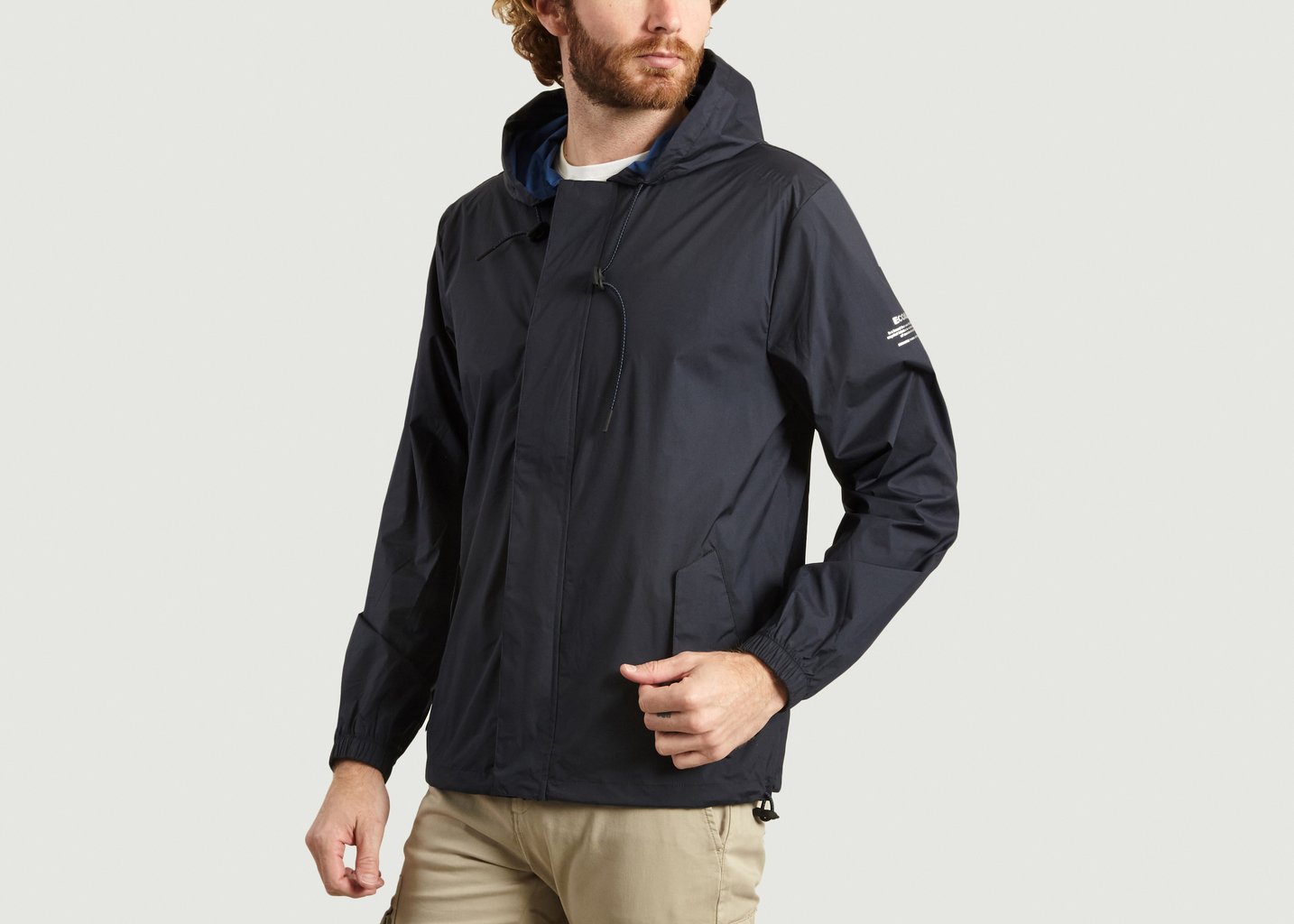 L'exception Parka Wildash Bleu Marine Ecoalf