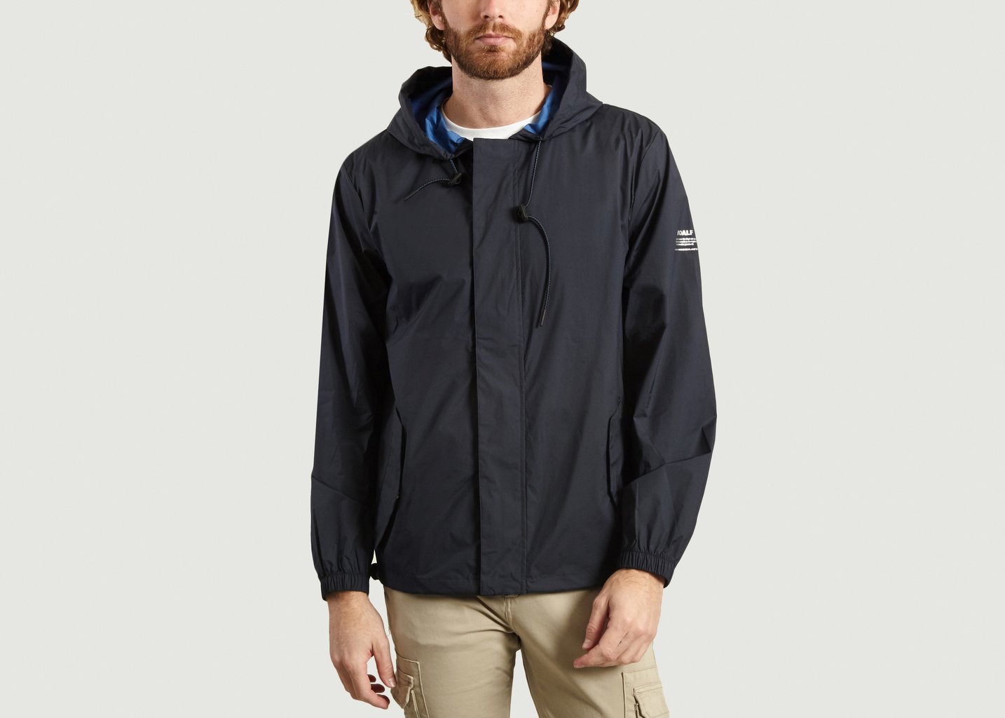 l'exception Parka Wildash Bleu Marine Ecoalf