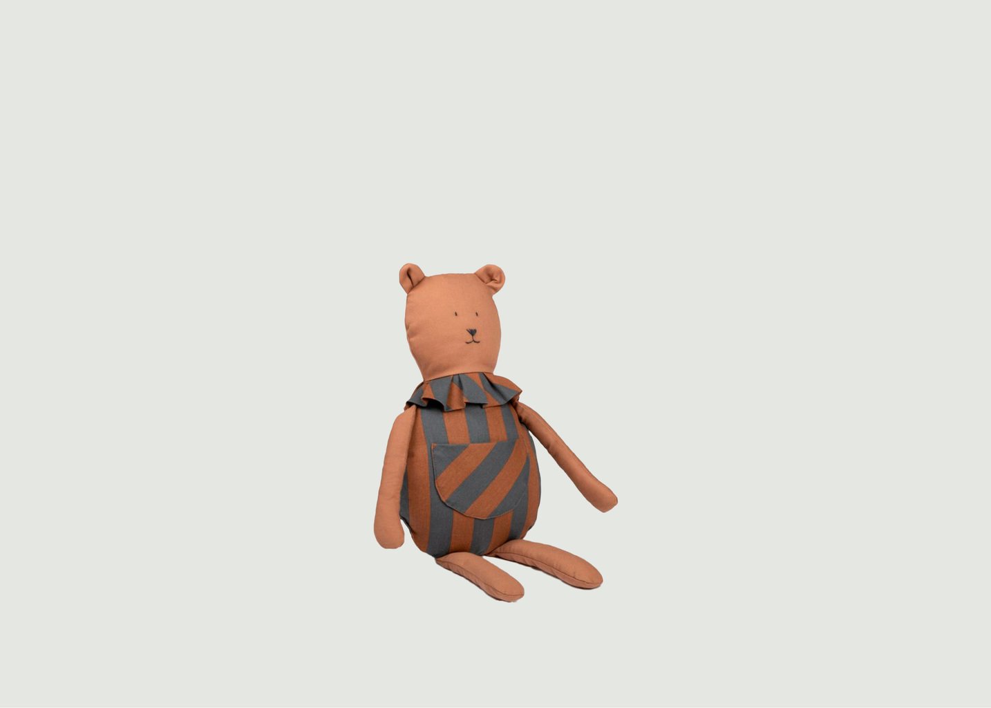 L'exception Peluche Majestic Bear Bleu Nobodinoz