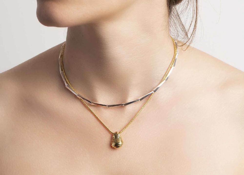 L'exception Pendentif Nefertiti Or Aerea Studio