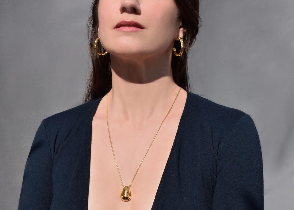 L'exception Pendentif Nefertiti Or Aerea Studio