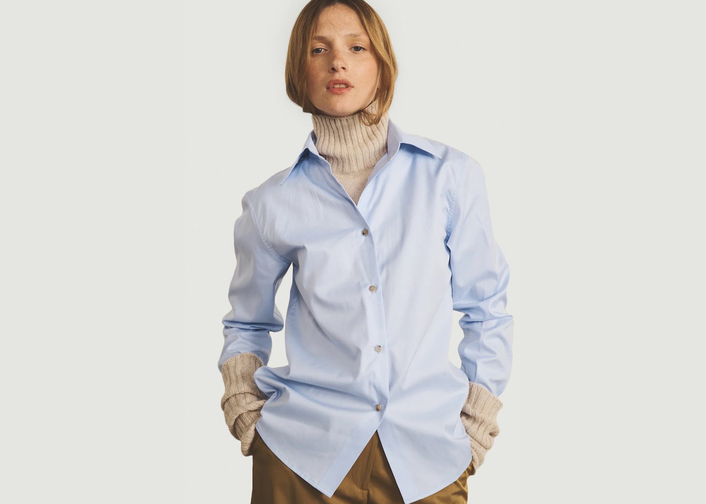 L'exception Plastron Leo Noir Linnea Lund