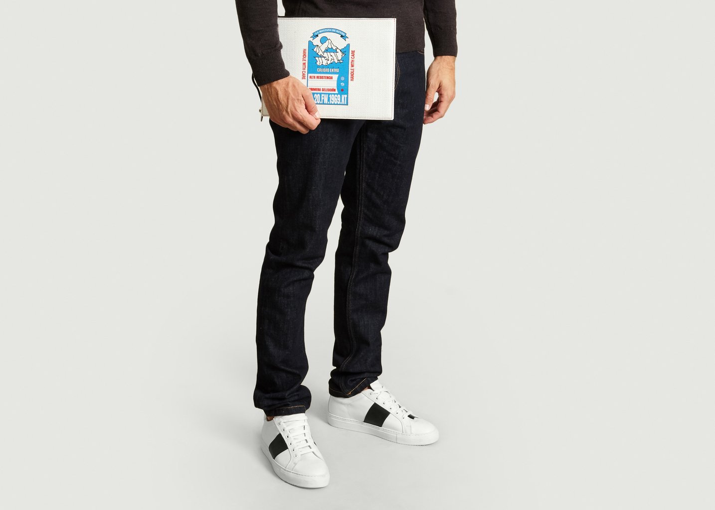 L'exception Pochette Rice Bag Blanc Kenzo