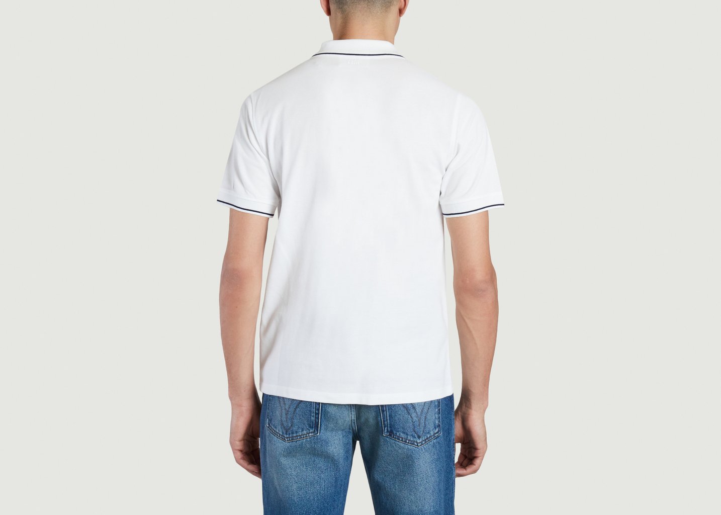 L'exception Polo Ami Paris Blanc AMI Paris