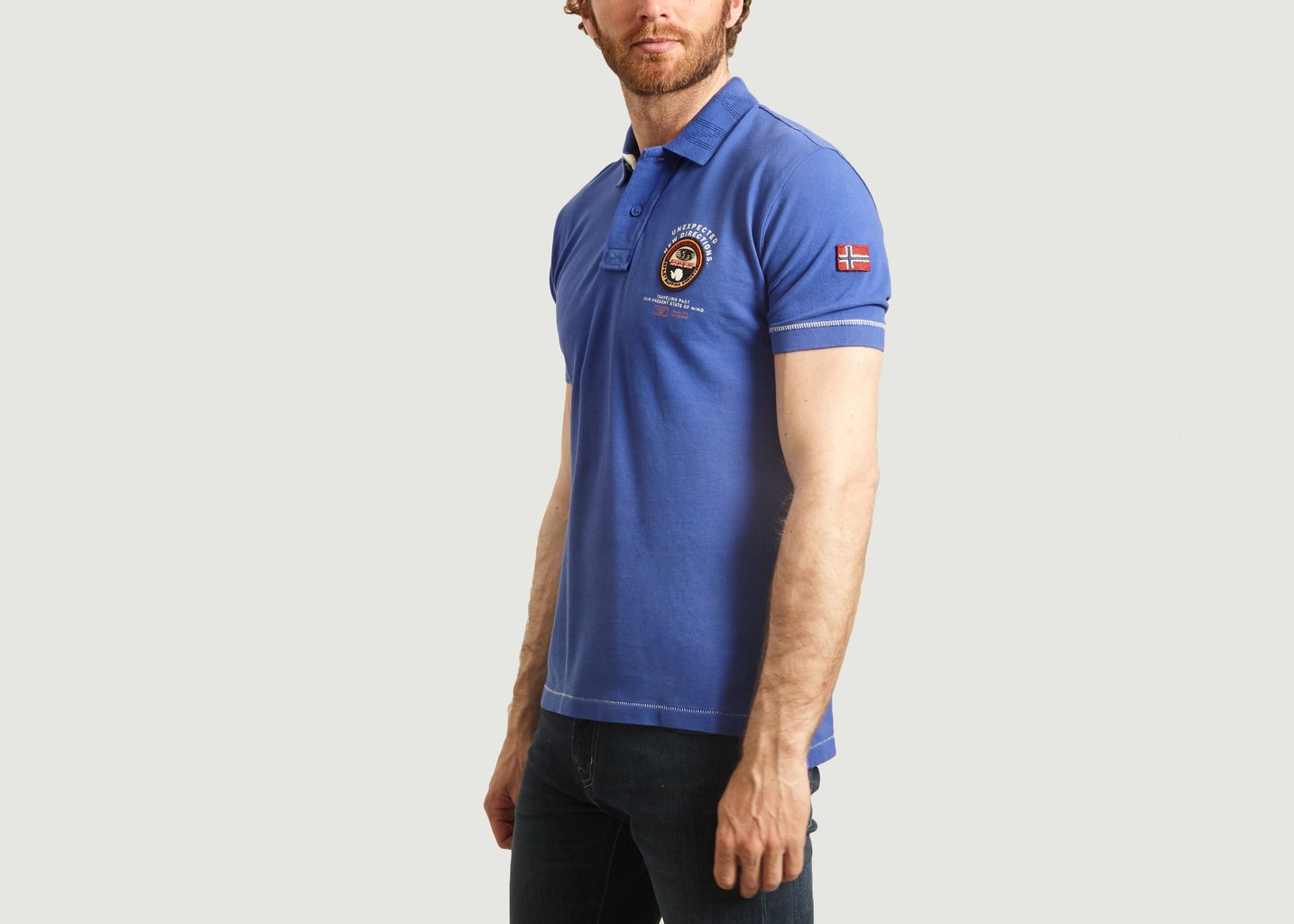 L'exception Polo Elice Bleu Napapijri