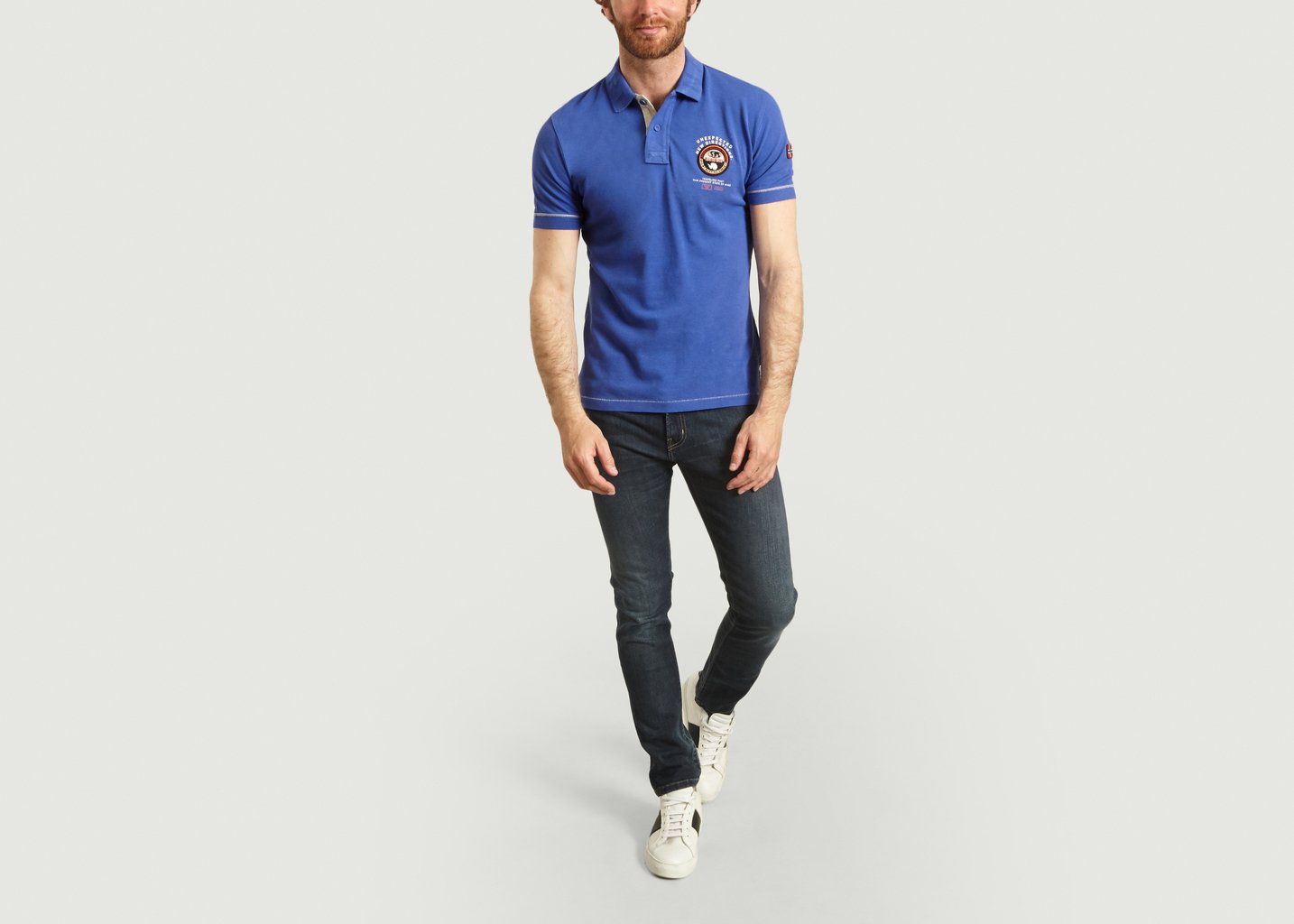 L'exception Polo Elice Bleu Napapijri