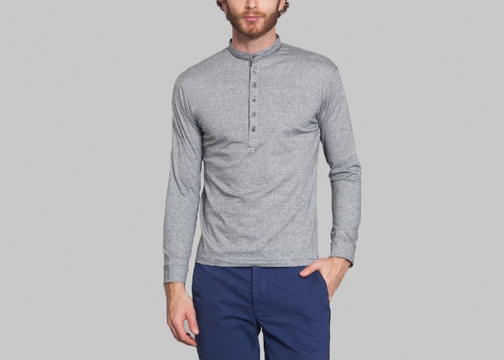 l'exception Polo Fernand Gris MARCHAND DRAPIER