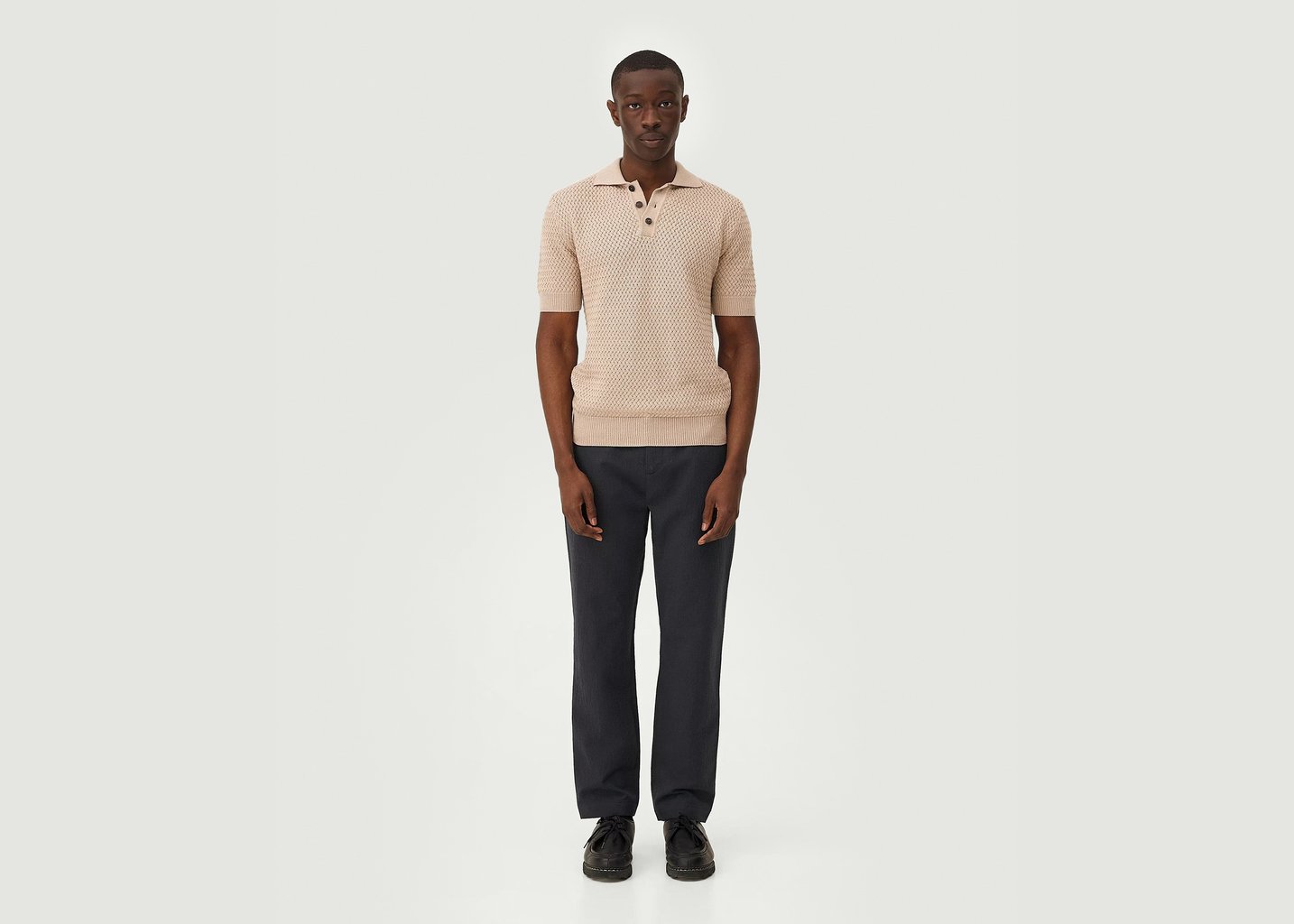 l'exception Polo Haring Beige noyoco