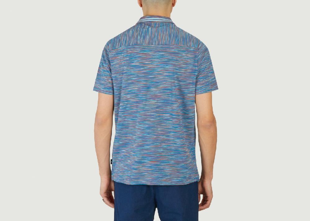 L'exception Polo Space Dye Bleu PS By PAUL SMITH
